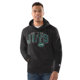 New York Jets Starter Vintage Pullover Hoodie - Charcoal outlet
