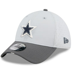 Dallas Cowboys New Era 2025 NFL Training Camp 39THIRTY Flex Hat - Gray/Graphite online