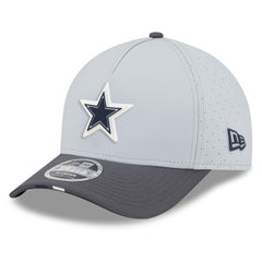 Dallas Cowboys New Era 2025 NFL Training Camp A-Frame 9FORTY Adjustable Hat - Gray/Graphite discount