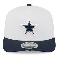 Dallas Cowboys New Era 2025 NFL Training Camp 9SEVENTY Adjustable Hat - White/Navy outlet