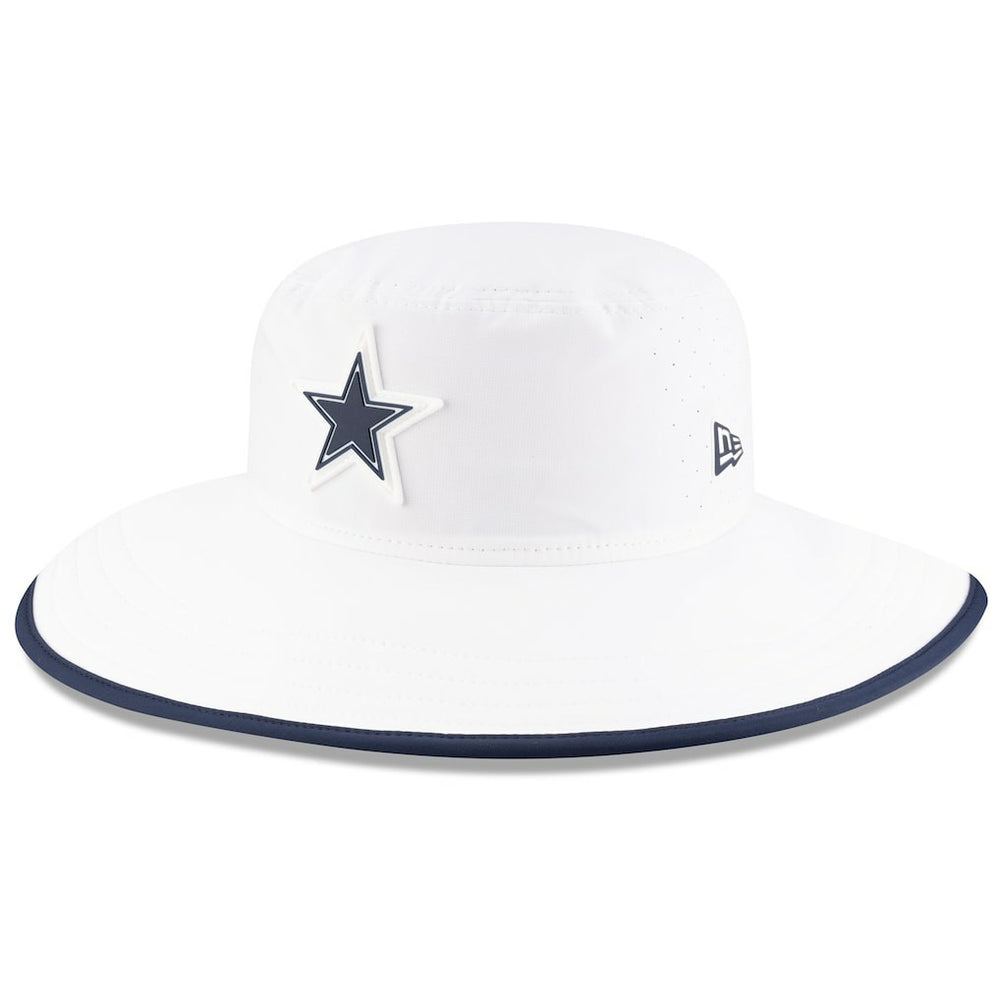 Dallas Cowboys New Era 2025 NFL Training Camp Panama Bucket Hat - White outlet