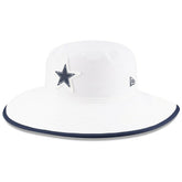 Dallas Cowboys New Era 2025 NFL Training Camp Panama Bucket Hat - White outlet