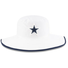 Dallas Cowboys New Era 2025 NFL Training Camp Panama Bucket Hat - White outlet