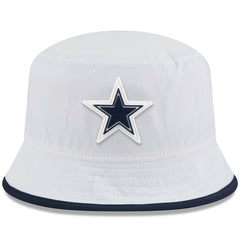 Dallas Cowboys New Era 2025 NFL Training Camp Stretch Bucket Hat - White outlet