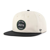 New York Jets '47 Payson Captain Adjustable Hat - Natural sale