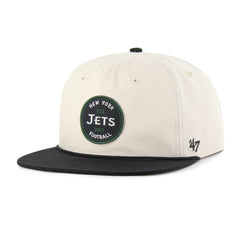 New York Jets '47 Payson Captain Adjustable Hat - Natural sale
