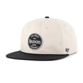 Las Vegas Raiders '47 Payson Captain Adjustable Hat - Natural on sale