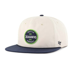 Seattle Seahawks '47 Payson Captain Adjustable Hat - Natural discount