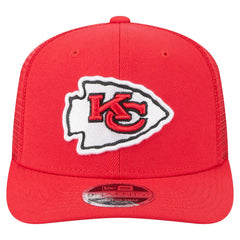 Kansas City Chiefs New Era Team Collection 9SEVENTY Stretch-Snap Adjustable Hat - Red on sale