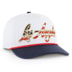 Los Angeles Chargers '47 Patriotic Overhand Hitch Adjustable Hat - White outlet