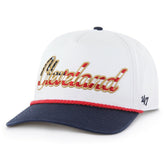 Cleveland Browns '47 Patriotic Overhand Hitch Adjustable Hat - White for sale