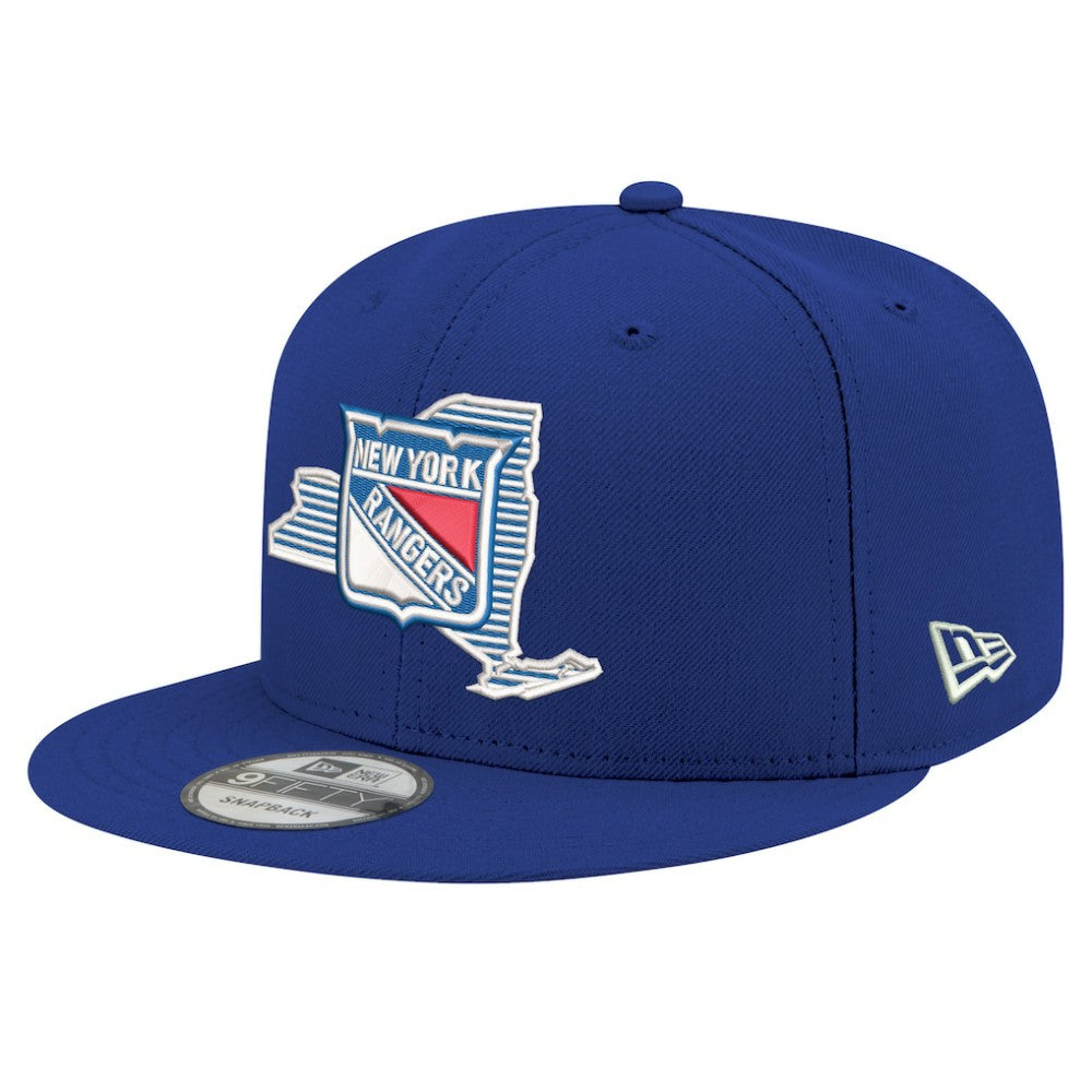 New York Rangers New Era State Pride 9FIFTY Snapback Hat Blue