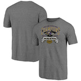 Baltimore Ravens Hot Route Tri-Blend T-Shirt - Heather Gray discount