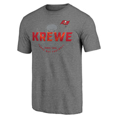 Tampa Bay Buccaneers Hot Route Tri-Blend T-Shirt - Heather Gray discount