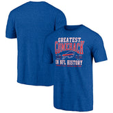 Buffalo Bills Vintage Tri-Blend T-Shirt - Royal cheap