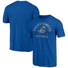 Dallas Cowboys Vintage Tri-Blend T-Shirt - Royal online