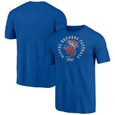 Denver Broncos Vintage Tri-Blend T-Shirt - Royal outlet