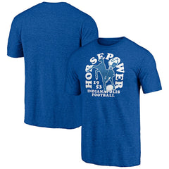 Indianapolis Colts Vintage Tri-Blend T-Shirt - Royal discount