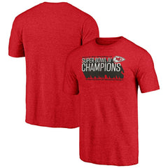 Kansas City Chiefs Vintage Tri-Blend T-Shirt - Red online