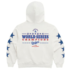 Los Angeles Dodgers Madhappy 2024 World Series Champions Star Pullover Hoodie - White
