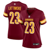 Marshon Lattimore Washington Commanders Women's Team Game Jersey - Burgundy | Nike discount