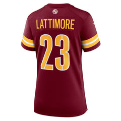 Marshon Lattimore Washington Commanders Women's Team Game Jersey - Burgundy | Nike discount