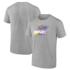 Minnesota Vikings As One Skol T-Shirt - Heather Gray online