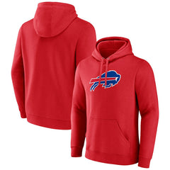 Buffalo Bills Primary Logo Pullover Hoodie - Red online