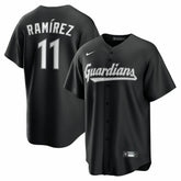 José Ramírez Cleveland Guardians Replica Player Jersey - Black | Nike