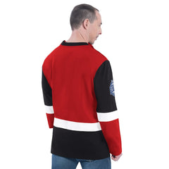 Chicago Bulls G-III Sports by Carl Banks Adaptive Rugby Long Sleeve Top sale - Red sale