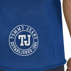 New York Knicks Tommy Jeans Paul French Terry Short Sleeve Pullover Hoodie - Blue shop