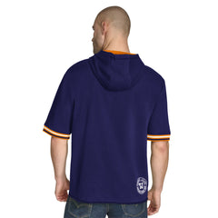 Phoenix Suns Tommy Jeans Paul French Terry Short Sleeve Pullover Hoodie - Purple for sale
