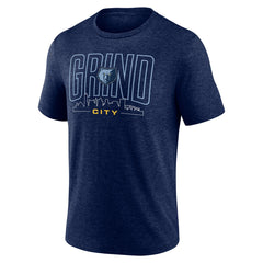 Memphis Grizzlies Huddle Tri-Blend T-Shirt - Navy cheap