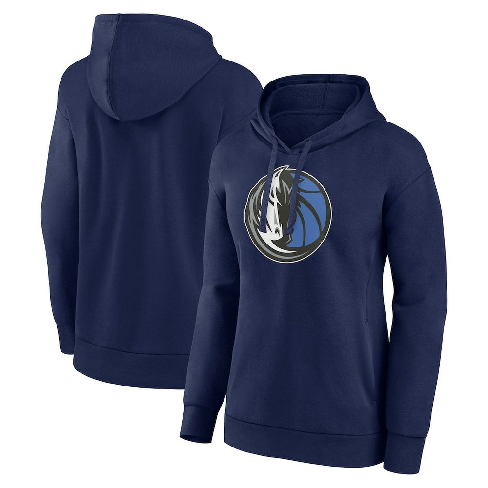 Dallas Mavericks Women's Primary Logo Pullover Hoodie sale - Navy sale