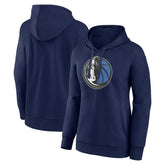 Dallas Mavericks Women's Primary Logo Pullover Hoodie sale - Navy sale