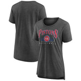 Detroit Pistons Women's Selection Tri-Blend T-Shirt sale - Gray sale