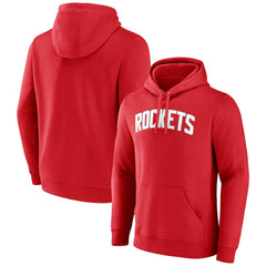 Houston Rockets Wordmark Pullover Hoodie sale - Red outlet