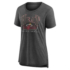 Miami Heat Women's Selection Tri-Blend T-Shirt - Gray on sale