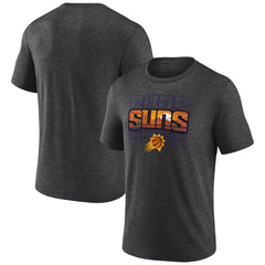 Phoenix Suns Announcer Tri-Blend T-Shirt - Charcoal sale