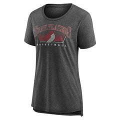 Portland Trail Blazers Women's Selection Tri-Blend T-Shirt - Gray outlet