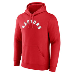 Toronto Raptors Wordmark Pullover Hoodie - Red for sale