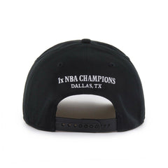 Dallas Mavericks '47 Every Time Past Champs Hitch Adjustable Hat sale - Black | 47 brand on sale