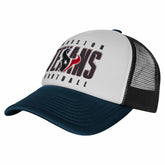 Houston Texans Youth Essentials Trucker Adjustable Hat - White/Navy cheap