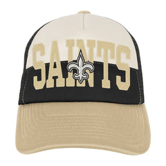 New Orleans Saints Youth Modern Fan Trucker Adjustable Hat - White/Gold discount