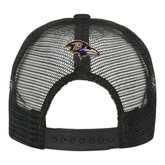 Baltimore Ravens Youth Modern Fan Trucker Adjustable Hat - White/Black sale