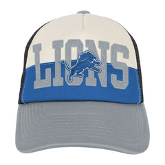 Detroit Lions Youth Modern Fan Trucker Adjustable Hat - White/Silver on sale