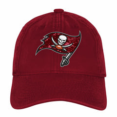 Tampa Bay Buccaneers Outerstuff Girls Youth Gridiron Adjustable Hat - Red sale