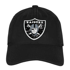 Las Vegas Raiders Outerstuff Girls Youth Gridiron Adjustable Hat - Black on sale