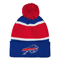 Buffalo Bills Outerstuff Girls Let's Play Cuffed Knit Hat with Pom - Royal on sale