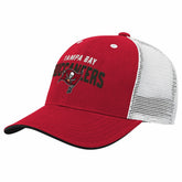 Tampa Bay Buccaneers Outerstuff Preschool Core Lockup Trucker Adjustable hat - Red cheap